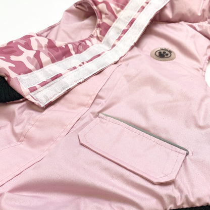 FouFouDog - Pink Camo Reversible Jacket