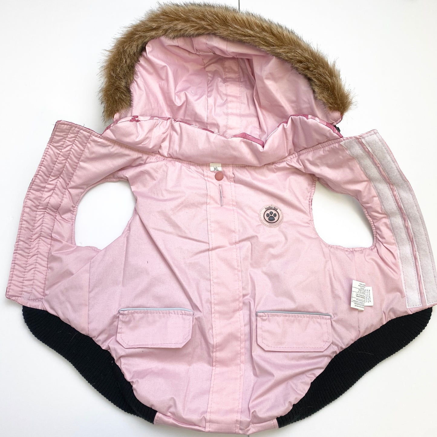 FouFouDog - Pink Camo Reversible Jacket