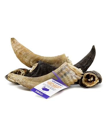 Icelandic+ Chews - Small Lamb Horn with Marrow - Woofur Natural Pet Products