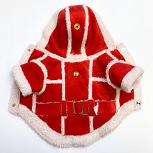 Load image into Gallery viewer, IsPet - Fleece Santa Jacket