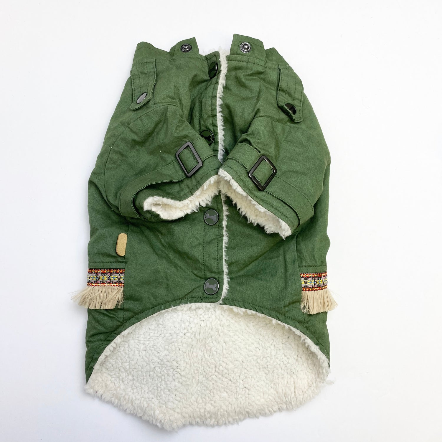 IsPet - Green "Kiss Me Baby" Jacket