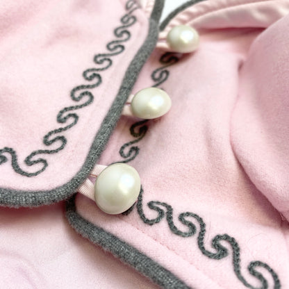 IsPet - Pink Coat with Pearls