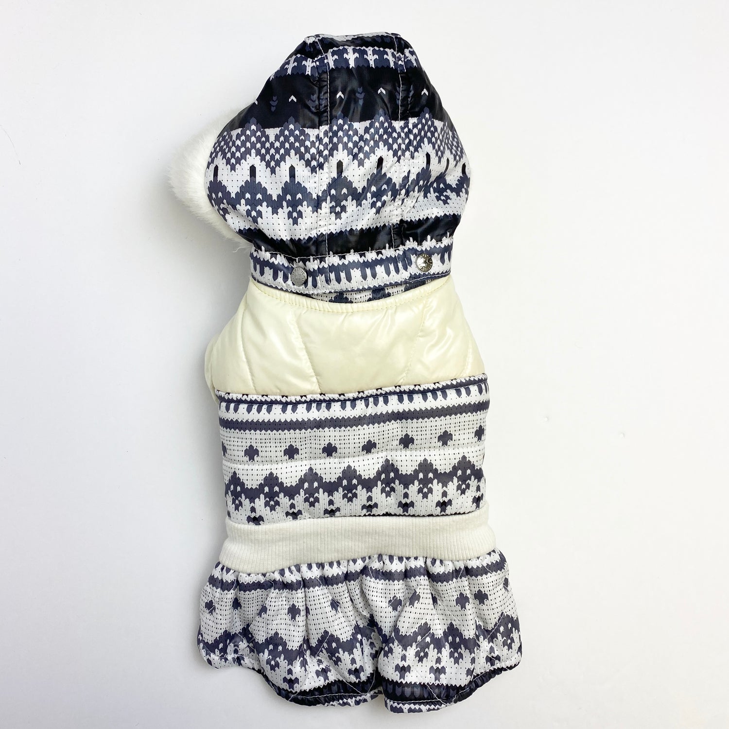 IsPet - White/Cream Patterned Jacket