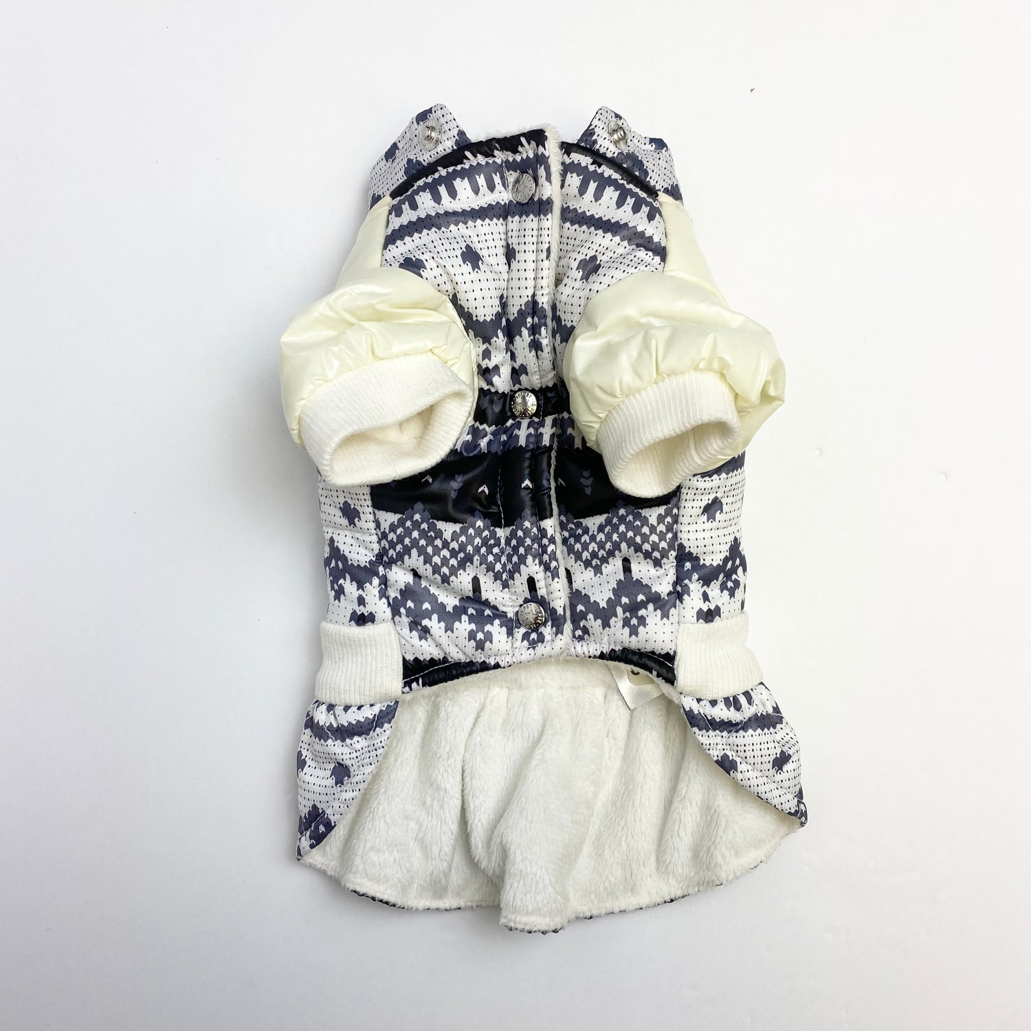 IsPet - White/Cream Patterned Jacket