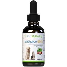 Load image into Gallery viewer, Pet Wellbeing - Itch Support Gold (Dogs) - 2oz.