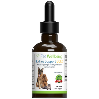 Pet Wellbeing - Kidney Support Gold (Dogs) - 2oz. / 4oz.