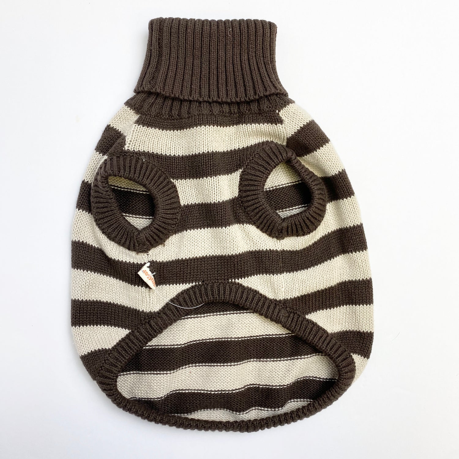 LWD - Striped Sweater (Cream/Brown)
