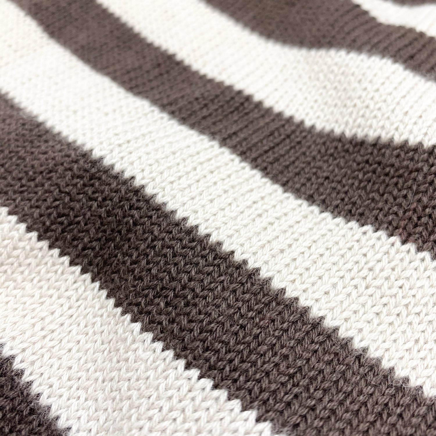 LWD - Striped Sweater (Cream/Brown)