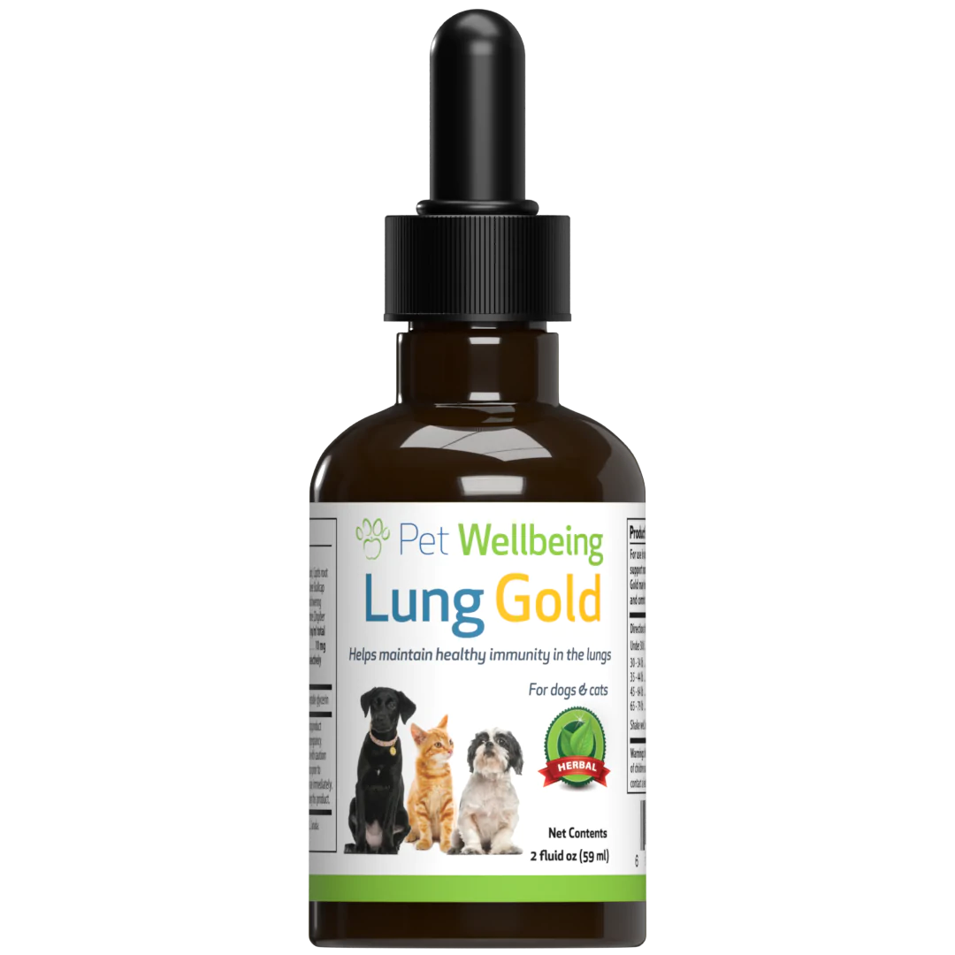 Pet Wellbeing - Lung Gold (Dogs) - 2oz.