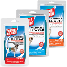 Load image into Gallery viewer, Simple Solution - Washable Male Wrap - Chubbs Bars,  - pet shampoo, Woofur Natural Pet Products - Chubbs Bars Company, Woofur Natural Pet Products - Chubbs Bars Canada