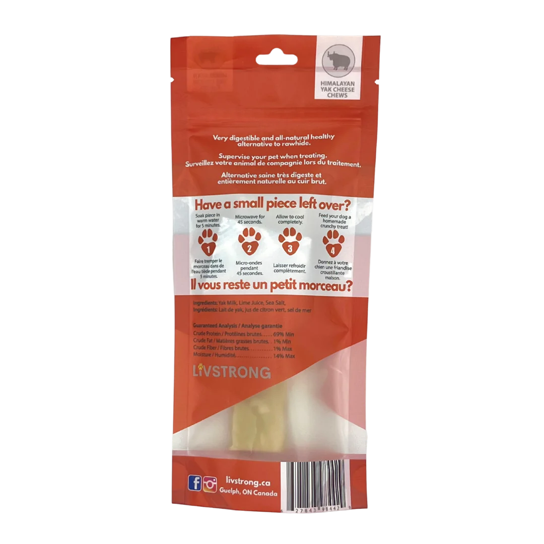 Livstrong - Himalayan Yak Cheese (Medium)