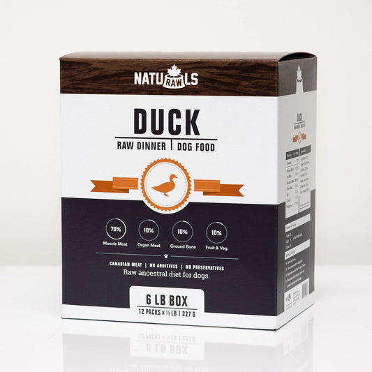 NATURAWLS - DUCK DINNER - Woofur Natural Pet Products