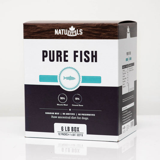 NATURAWLS - PURE FISH - 6LB - Woofur Natural Pet Products