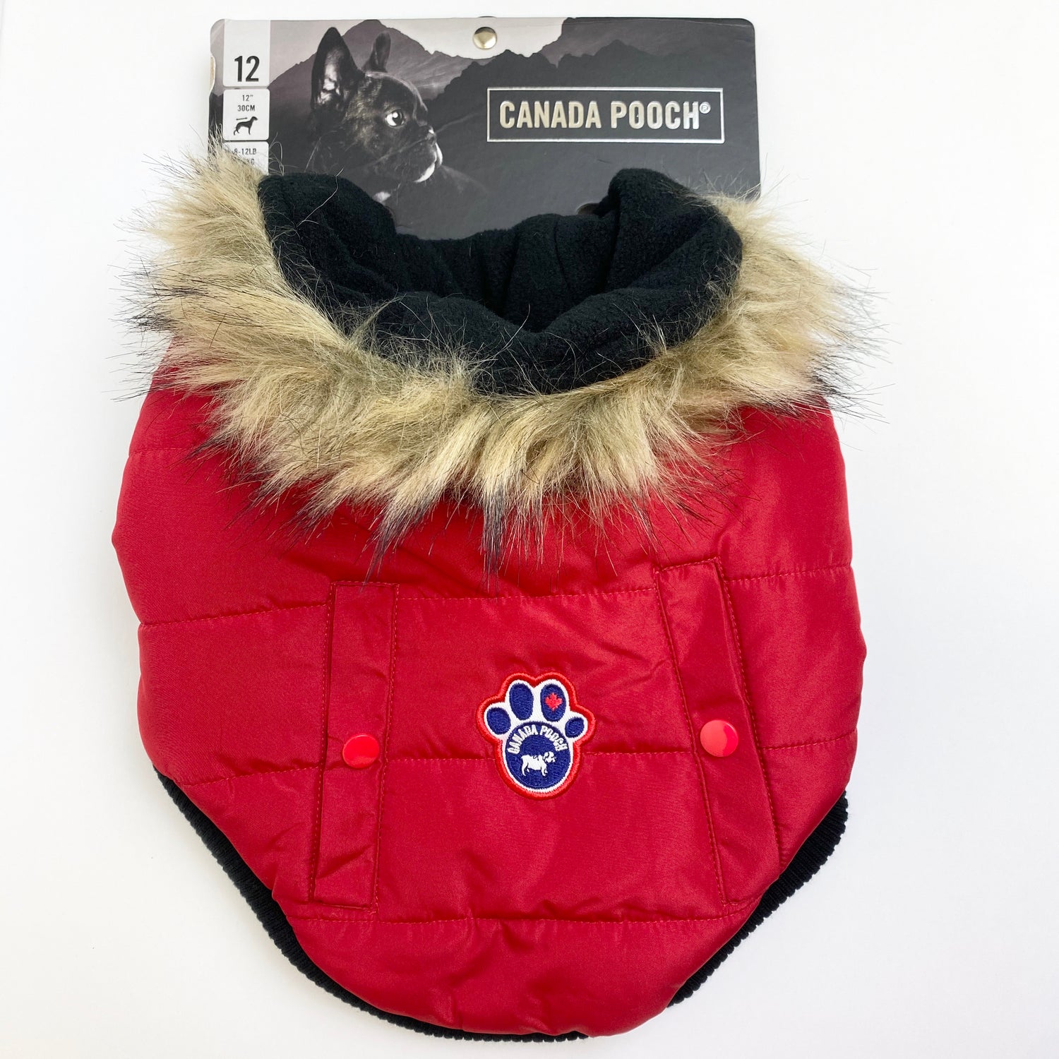 Canada Pooch - North Pole Parka (Red)