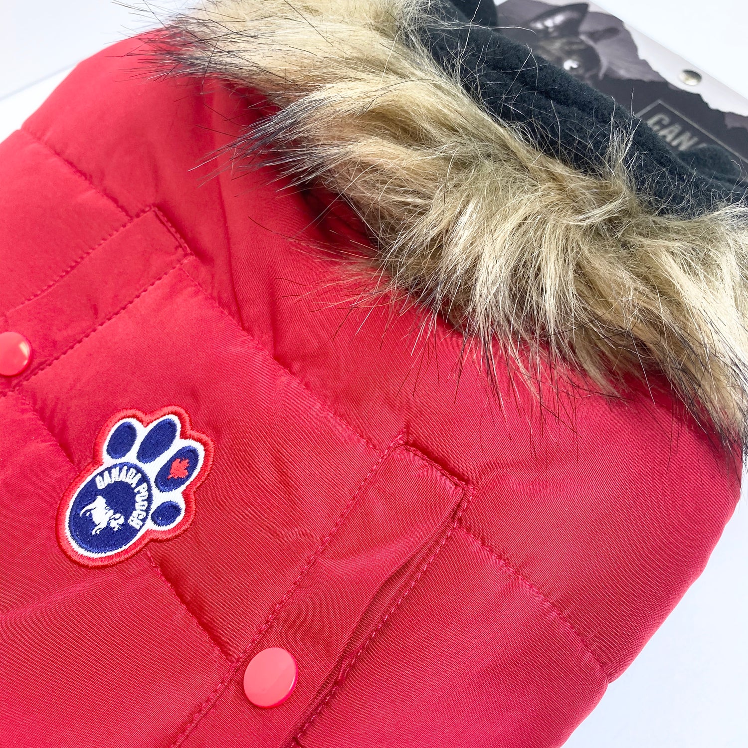 Canada Pooch - North Pole Parka (Red)