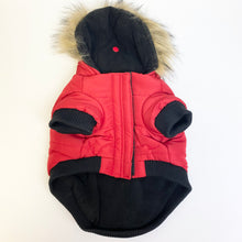 Load image into Gallery viewer, Canada Pooch - North Pole Parka (Red)