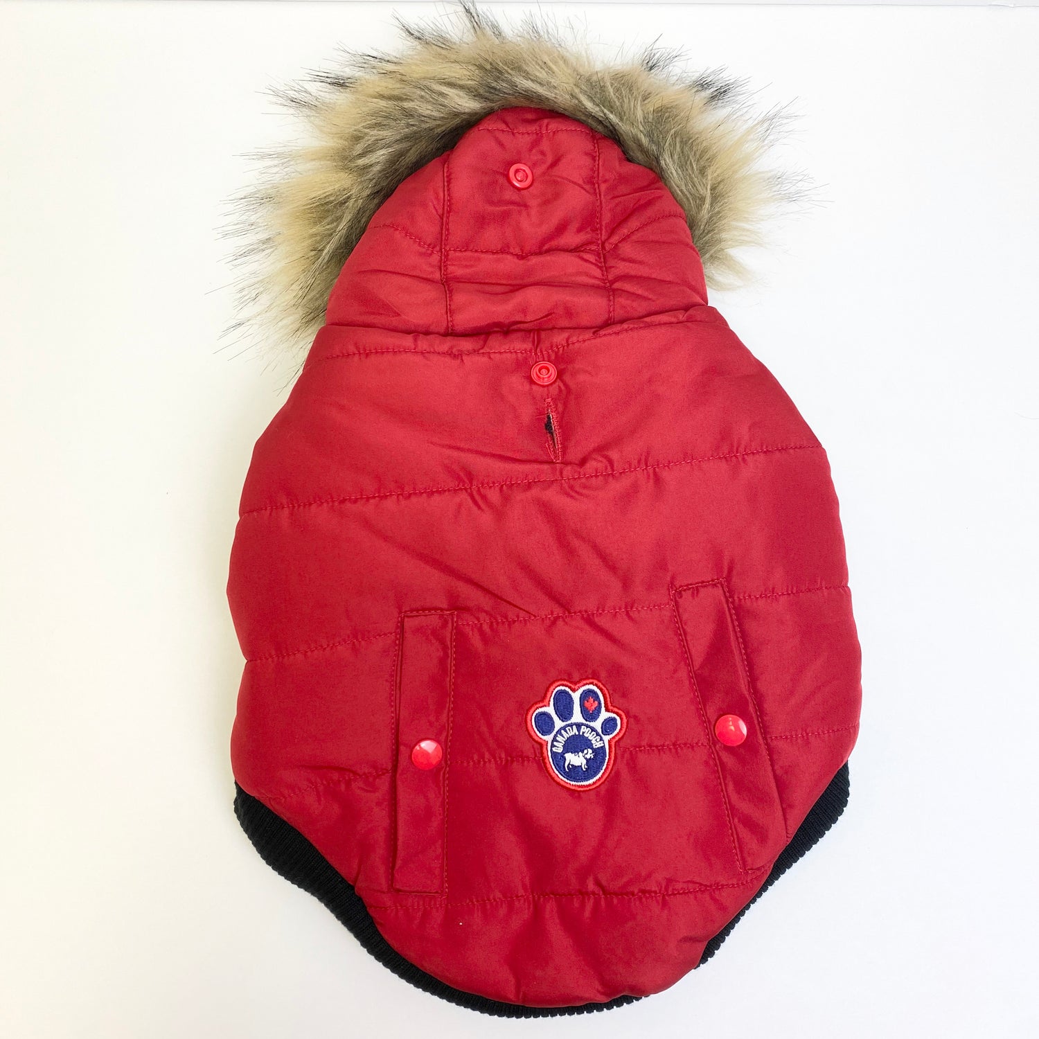 Canada Pooch - North Pole Parka (Red)