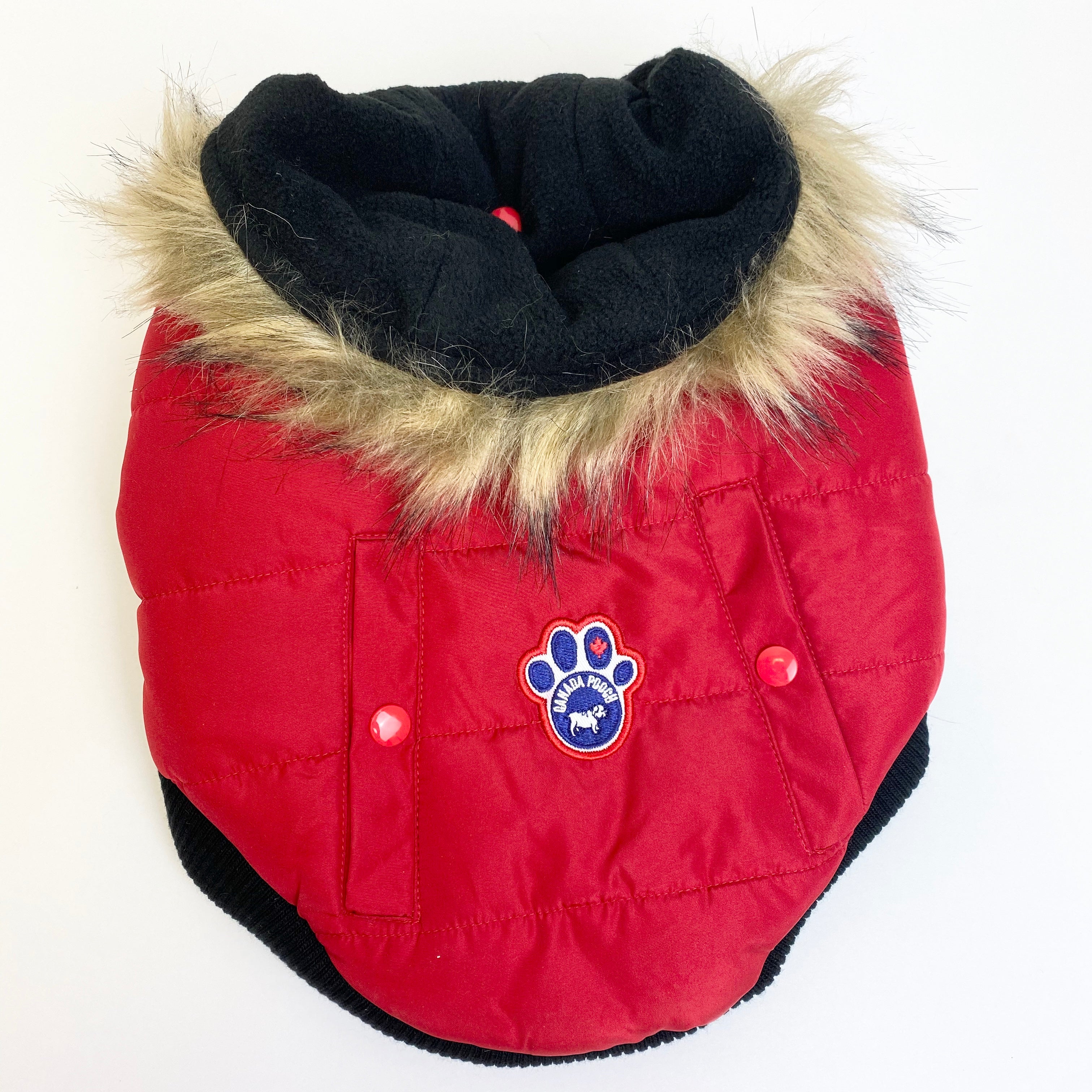 Canada pooch north clearance pole premium dog parka