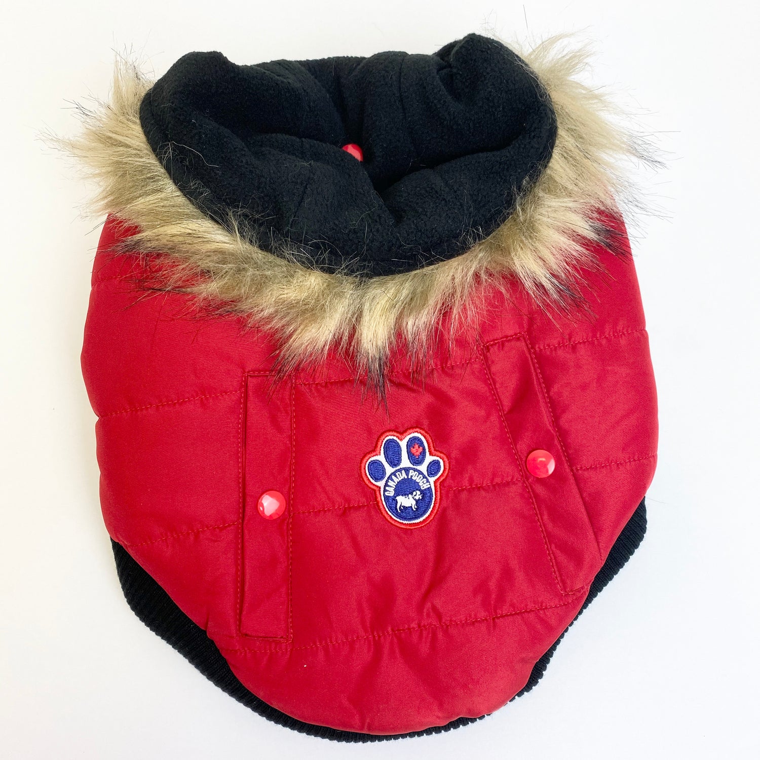 Canada Pooch - North Pole Parka (Red)