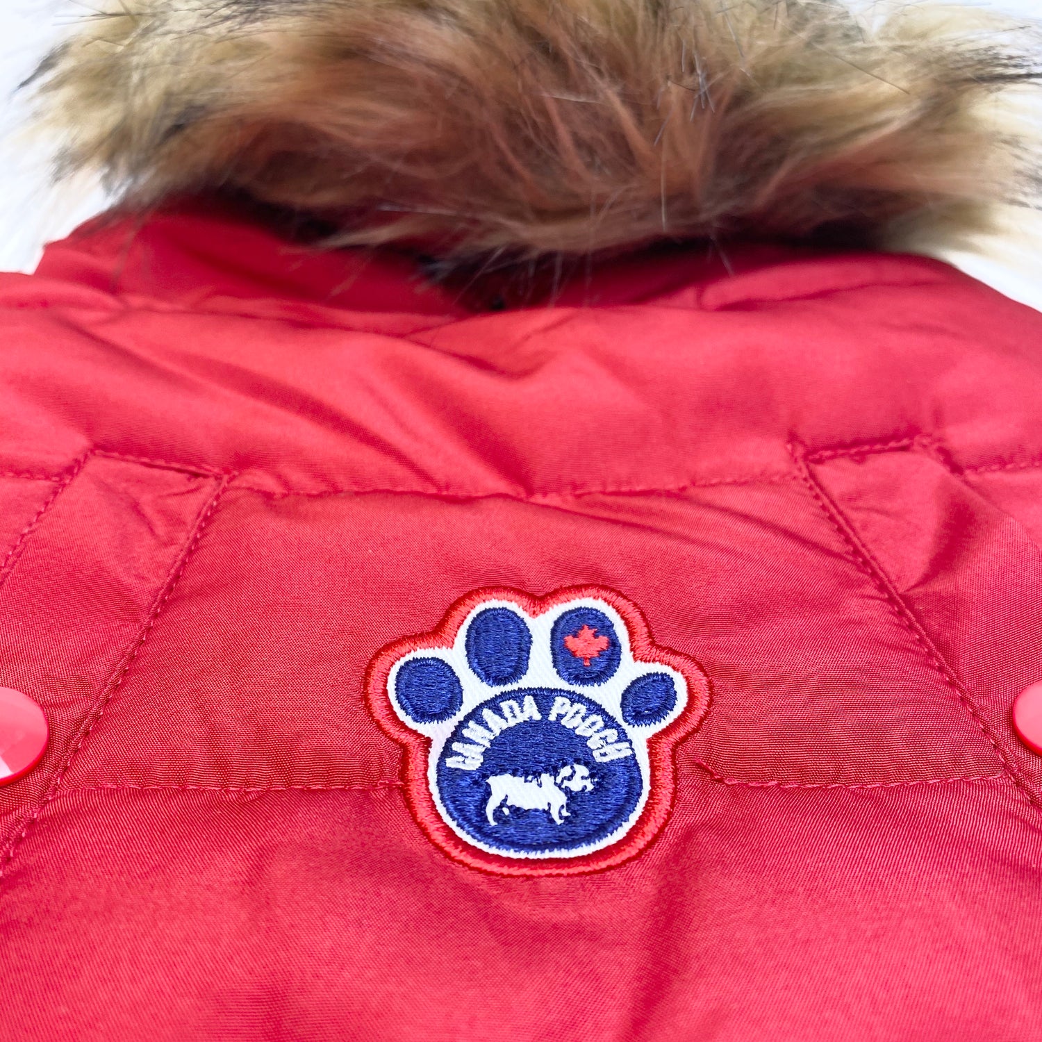 Canada Pooch - North Pole Parka (Red)