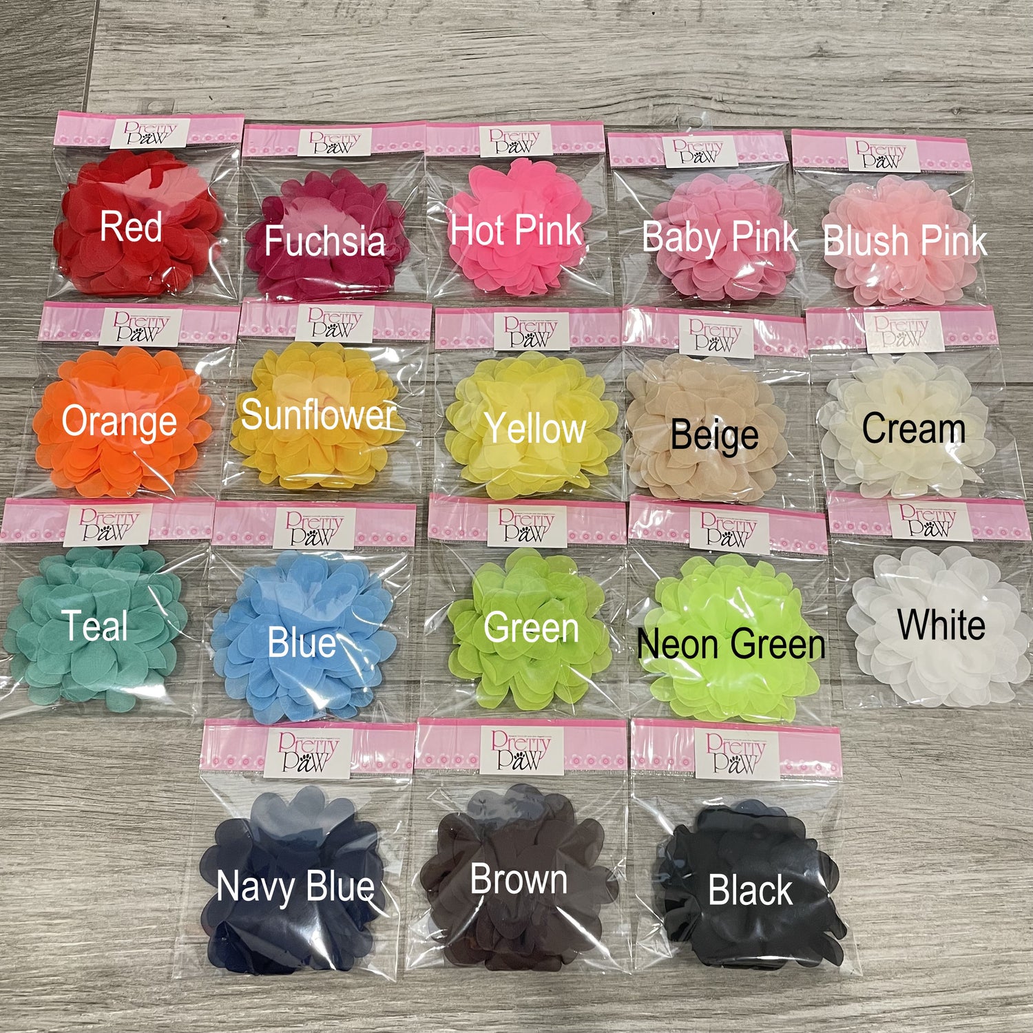 Pretty Paw - Blossom Bow Assorted Colours