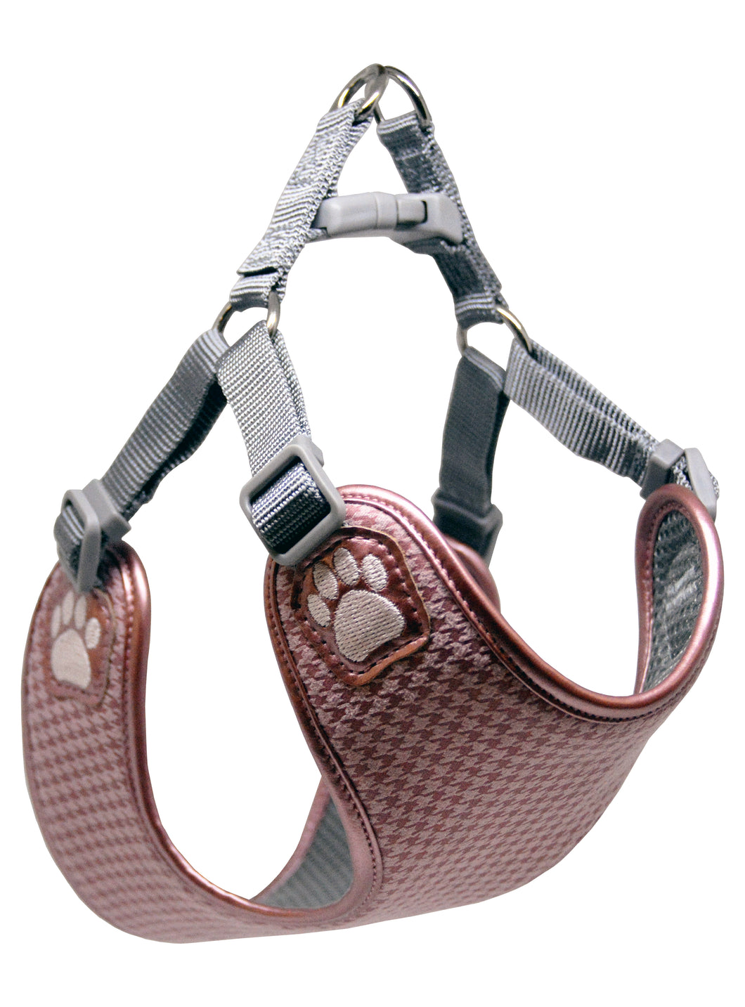 Pretty Paw - Melrose Houndstooth Harness - Chubbs Bars, Treats - pet shampoo, Woofur - Chubbs Bars Company, Woofur Natural Pet Products - Chubbs Bars Canada