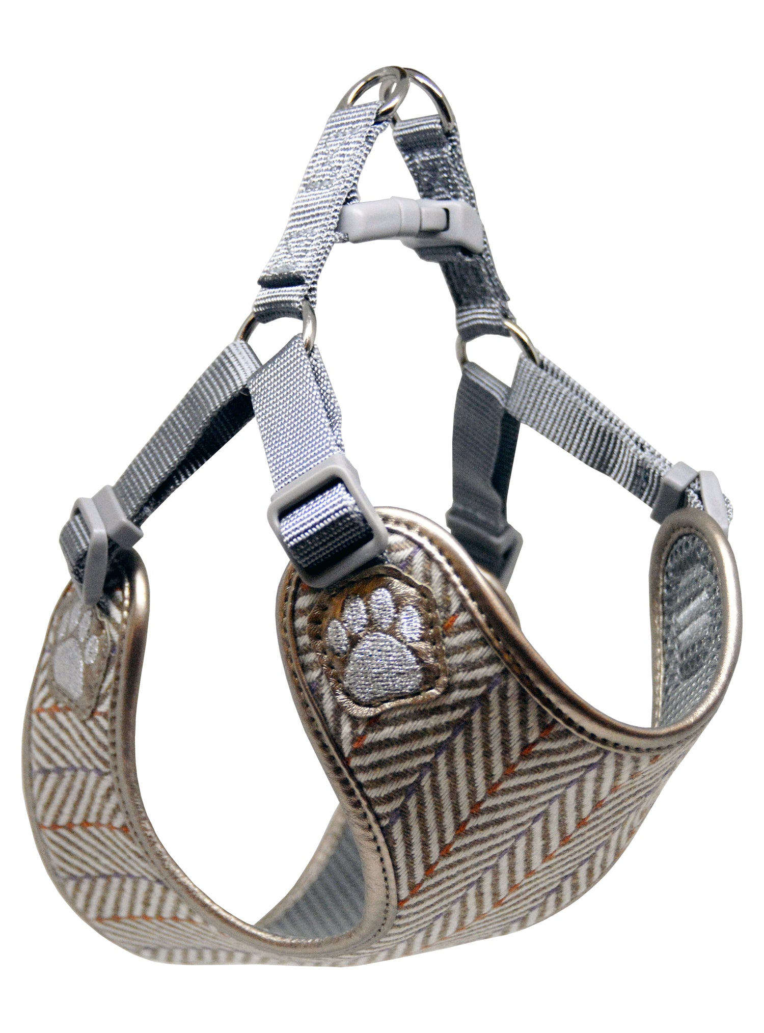 Pretty Paw - Verona Herringbone Harness - Chubbs Bars, Treats - pet shampoo, Woofur - Chubbs Bars Company, Woofur Natural Pet Products - Chubbs Bars Canada
