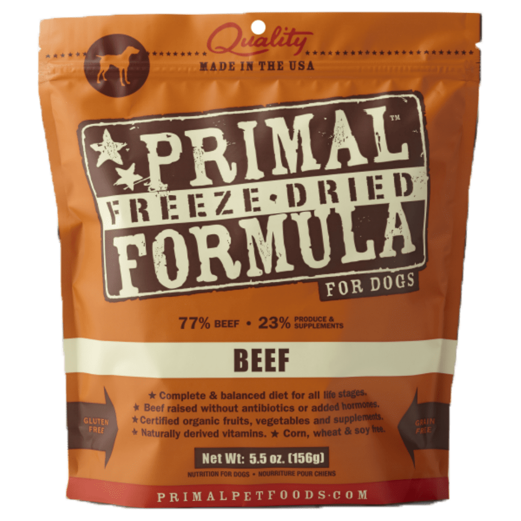 Primal Freeze Dried - Beef Formula - Woofur Natural Pet Products