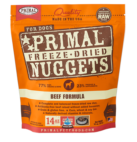 Primal Freeze Dried - Beef Formula - Woofur Natural Pet Products