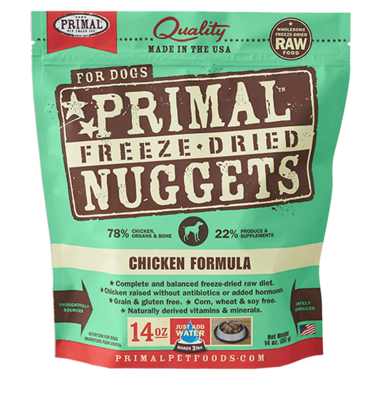 Primal Freeze Dried - Chicken Formula - Woofur Natural Pet Products