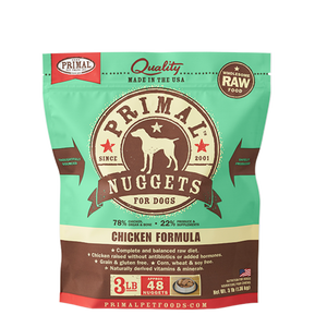 Primal Frozen - Chicken - 3lbs - Woofur Natural Pet Products