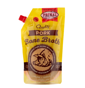 Primal Frozen - Pork Bone Broth - Woofur Natural Pet Products