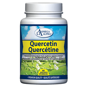 Omega Alpha Quercetin - 90 veg caps - Chubbs Bars,  - pet shampoo, Woofur Natural Pet Products - Chubbs Bars Company, Woofur Natural Pet Products - Chubbs Bars Canada