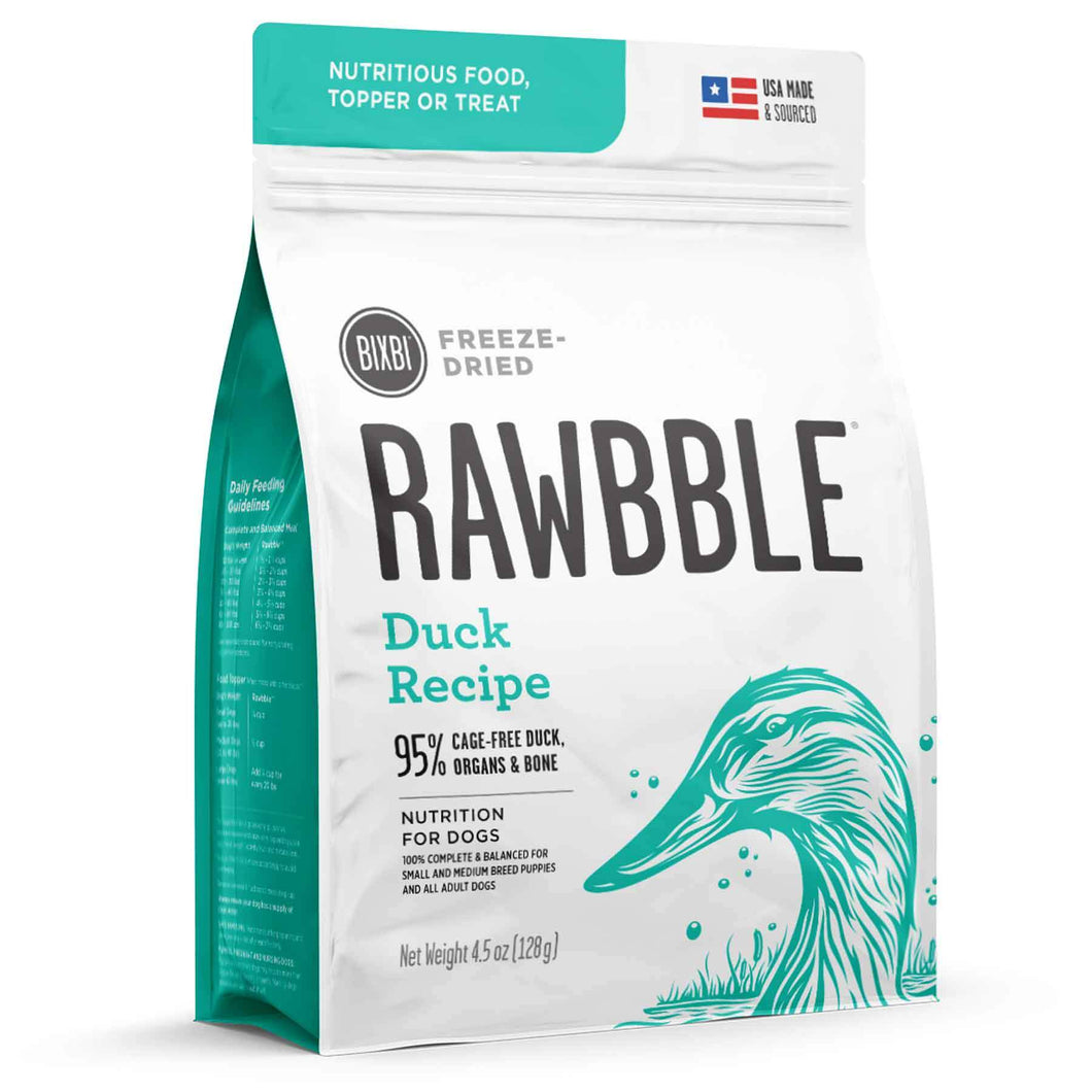 Rawbble - FD Duck Recipe Treats - Woofur Natural Pet Products