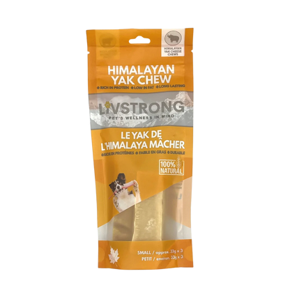 Livstrong - Himalayan Yak Cheese (Small-3pk)