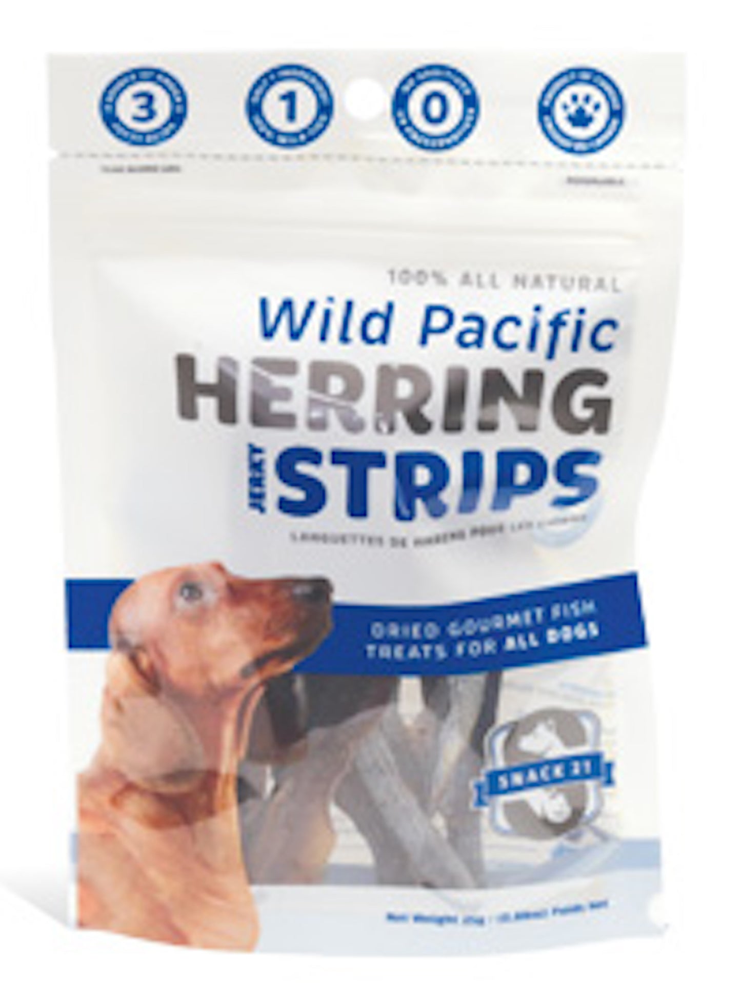 Snack21 - Wild Pacific Herring Strips Treats - Chubbs Bars, Treats - pet shampoo, Woofur - Chubbs Bars Company, Woofur Natural Pet Products - Chubbs Bars Canada