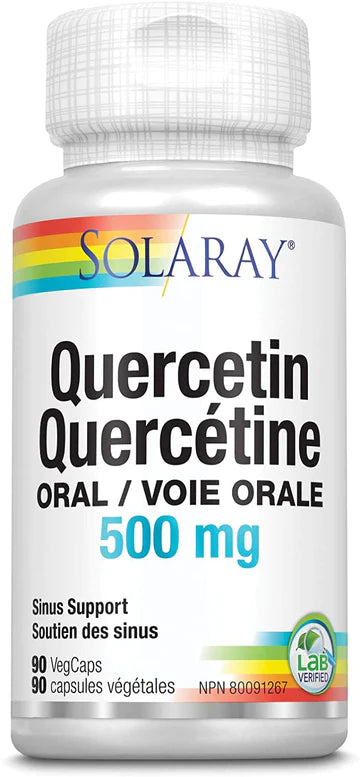 Solaray - Quercetin 500 mg