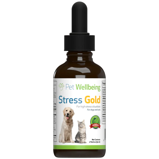 Pet Wellbeing - Stress Gold (Dogs) - 2oz.