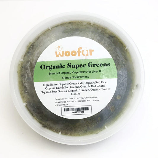 Woofur - Frozen Organic Super Greens 8 fl. oz