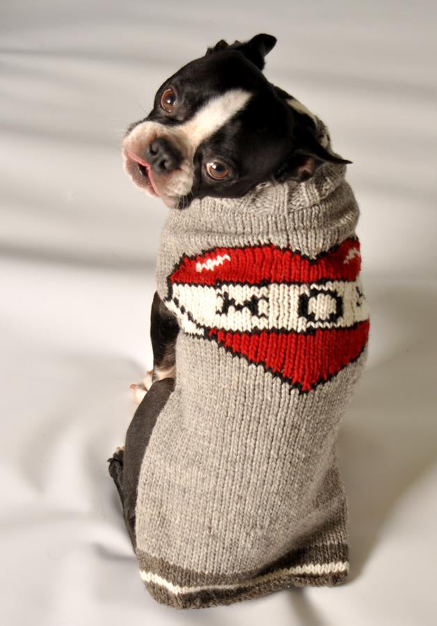 Chilly Dog - Tattooed Mom Wool Dog Sweater