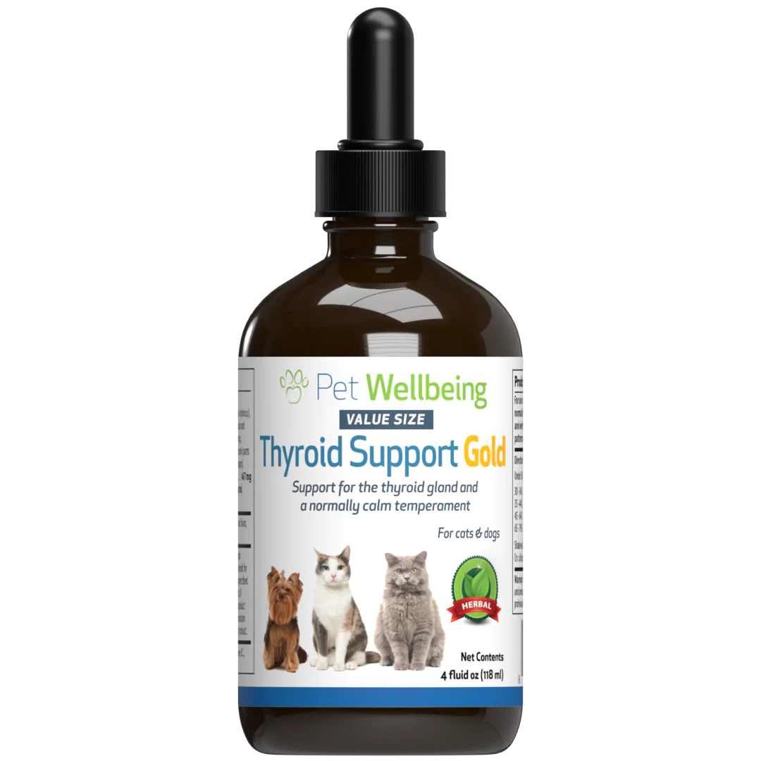 Pet Wellbeing - Thyroid Support Gold (Dogs) - 4oz.