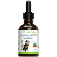 Load image into Gallery viewer, Pet Wellbeing - Thyroid Support Silver - for Low Thyroid in Dogs | 2oz/ 4oz.
