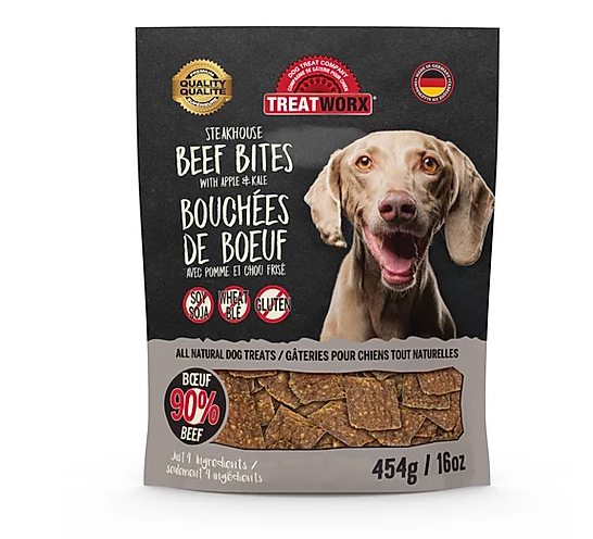 Treatworx  - Steakhouse Beef Bites Treats - Chubbs Bars, Treats - pet shampoo, Woofur - Chubbs Bars Company, Woofur Natural Pet Products - Chubbs Bars Canada