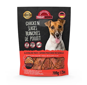 Treatworx  -  Chicken Slices Treats - Chubbs Bars, Treats - pet shampoo, Woofur - Chubbs Bars Company, Woofur Natural Pet Products - Chubbs Bars Canada