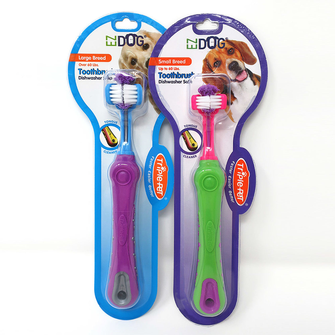 Triple Pet - Toothbrush - Chubbs Bars, Grooming Accessories - pet shampoo, Woofur Natural Pet Products - Chubbs Bars Company, Woofur Natural Pet Products - Chubbs Bars Canada