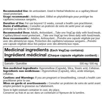 Solaray - Quercetin 500 mg