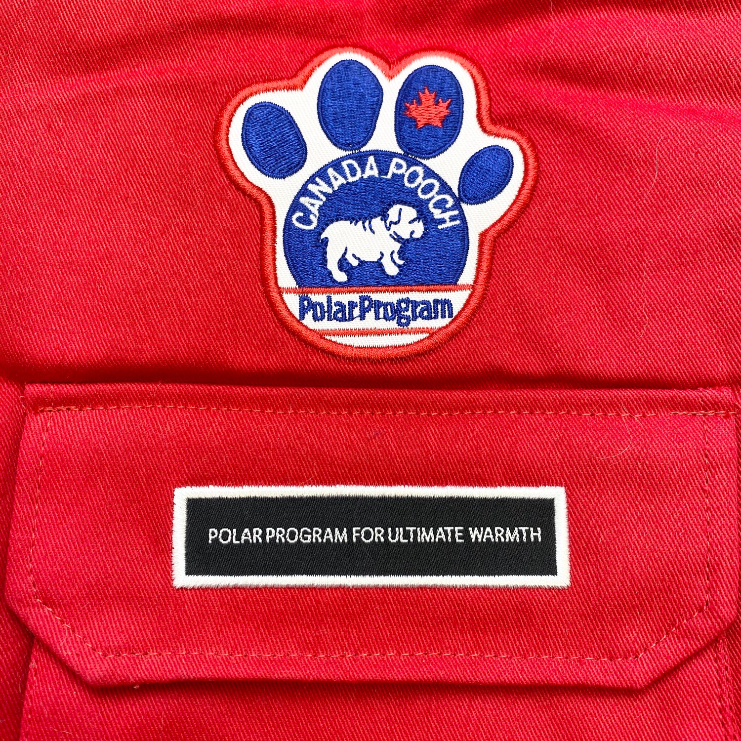Canada Pooch - Winter Wilderness Parka (Red)