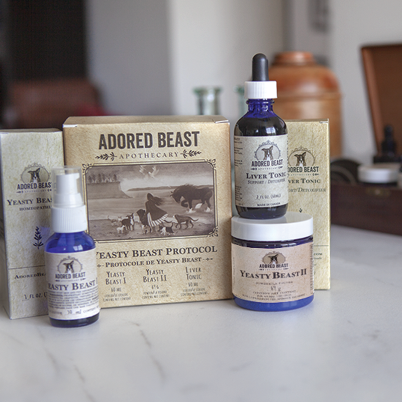 ADORED BEAST - YEASTY BEASTY PROTOCOL - Woofur Natural Pet Products