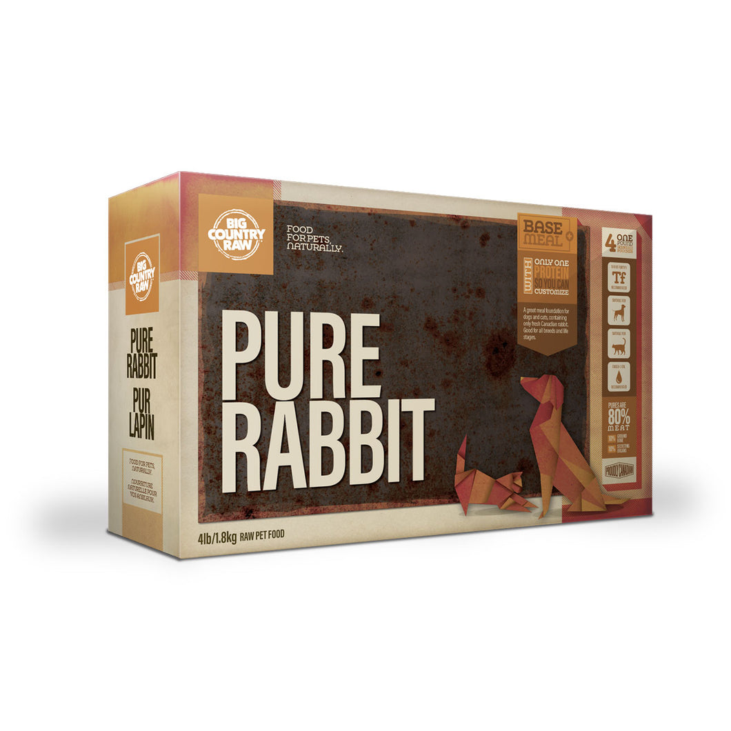 BCR - PURE RABBIT CARTON - 4LB