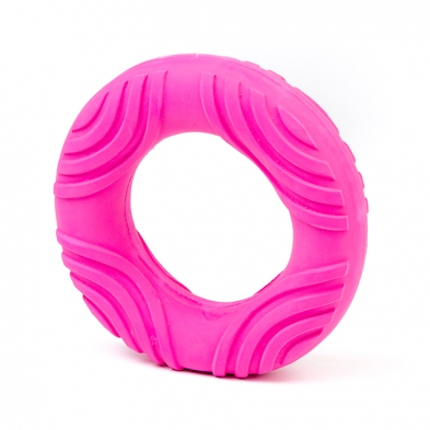 Budz - Latex Ring Squeaker Pink 5.3"